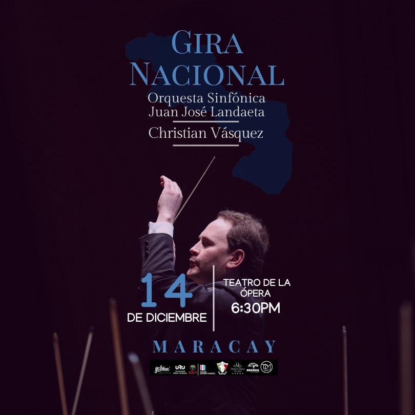 Gira Nacional junto a la Orquesta Sinfónica Juan José Landaeta